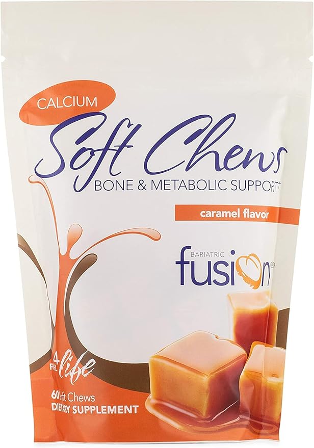 Bariatric Fusion Bariatric Calcium Chews D3 & 500mg | 60 Count