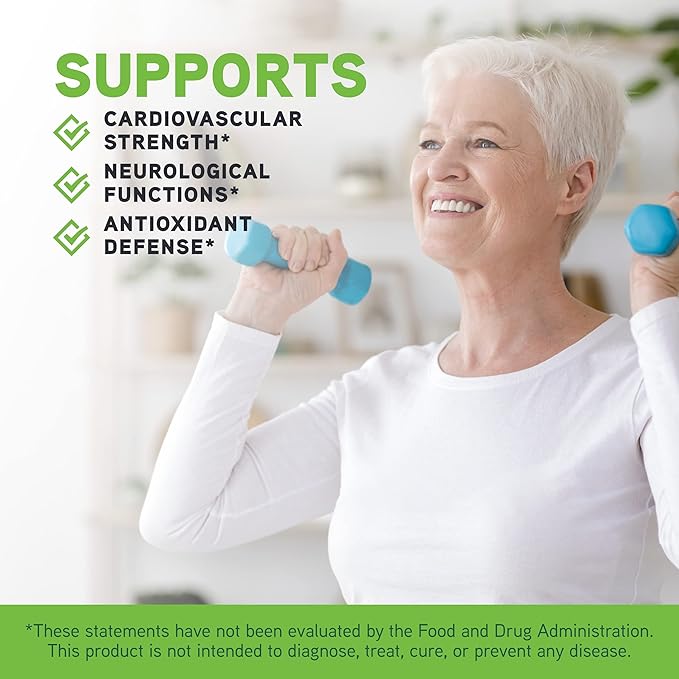 DAVINCI Labs Spectra Senior Q10, Ginkgo 180 Capsules