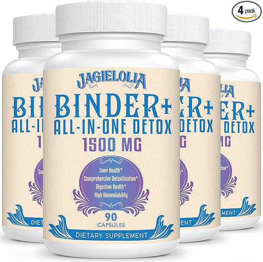 All-In-One Detox Binder Supplement 1500 MG 360 Vegan