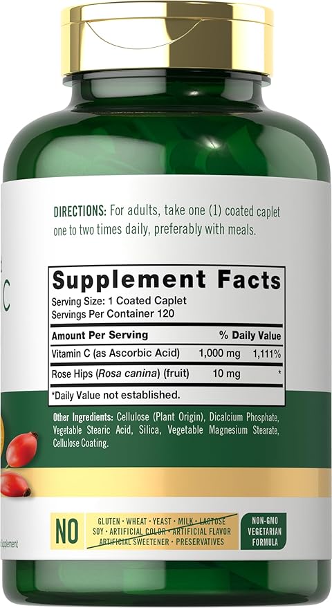 Carlyle Vitamin C 1000mg 120 Vegetarian