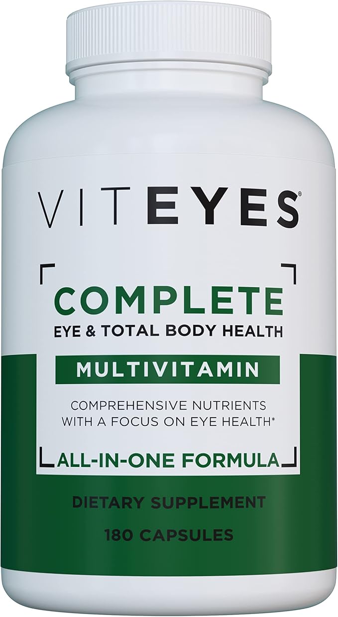 Viteyes Complete Eye & Total Body 180 Capsules,