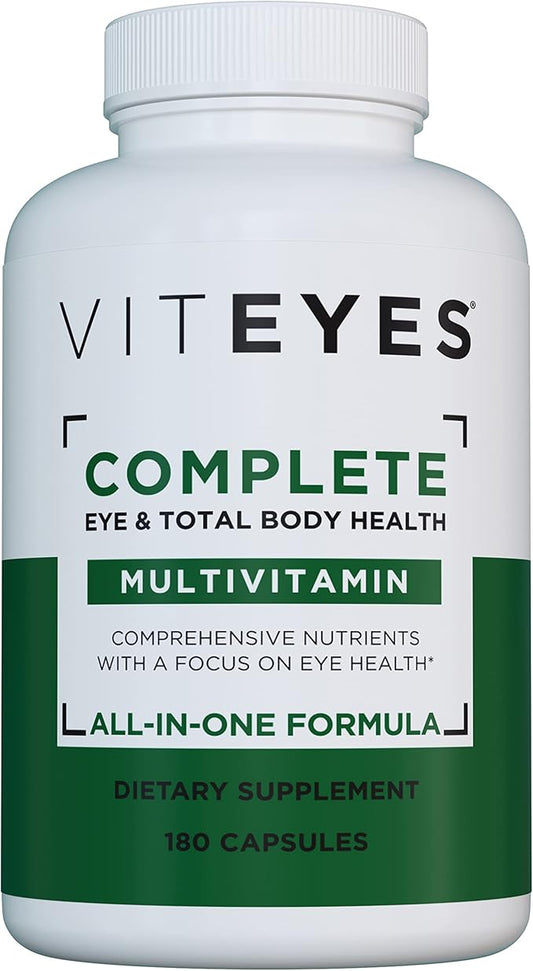 Viteyes Complete Eye & Total Body 180 Capsules,