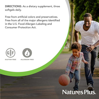 NaturesPlus Hema-Plex Iron - 60 Fast-Acting Softgels - 3 Pack - 85 mg Iron + Vitamin C & Bioflavonoids for Healthy Red Blood Cells - Vegan, Gluten Free - 60 Total Servings