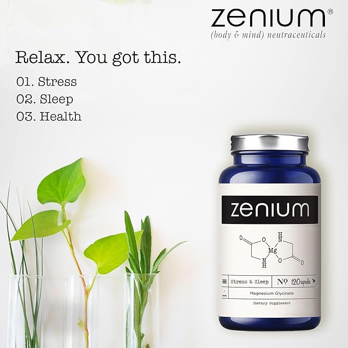 Zenium - Magnesium Glycinate 600 mg 120 Capsules
