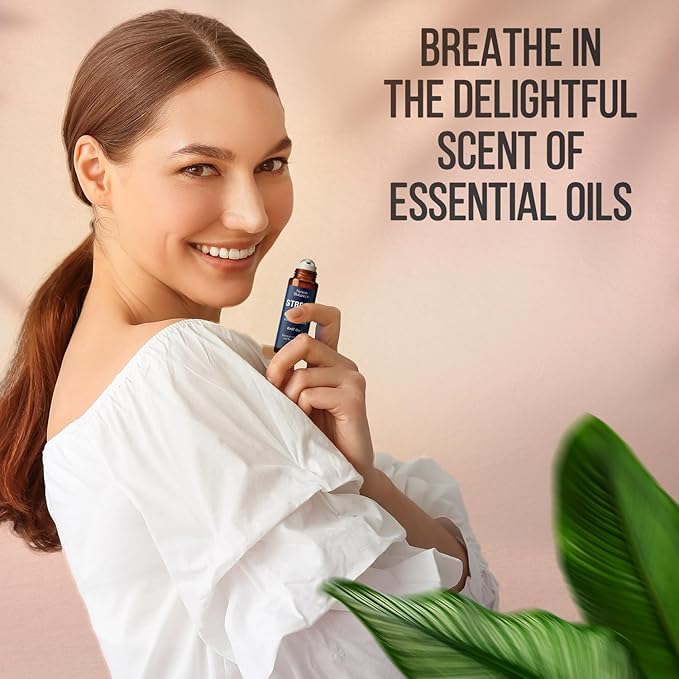 Stress Ease Essential Oil Roll On 10ml -