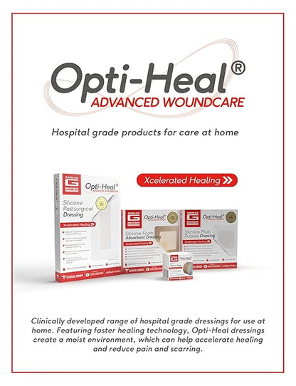 Neo G Opti-Heal Wound Recovery Silicone 1.6 x 5.9 inch 6 Strips
