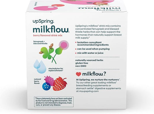 UpSpring Milkflow Electrolyte Breastfeeding Supplement Drink 16 Drink