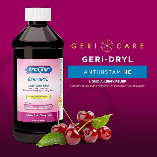 GeriCare Geri-Dryl Diphenhydramine HCI Solution 16 FL 1)