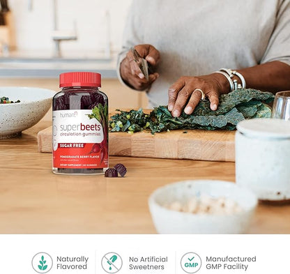 humanN SuperBeets Circulation Gummies 60 Count
