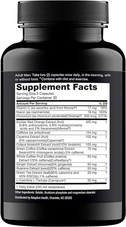 Nugenix Thermo - Thermogenic Fat Burner Supplement Pills for Men, Extreme Metabolic Accelerator, 60 Count