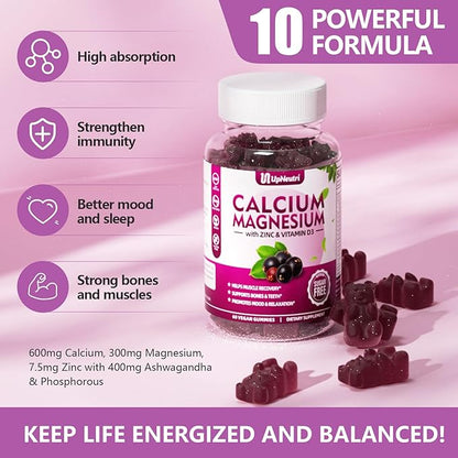 Calcium Magnesium Zinc with Vitamin D3 120 Count
