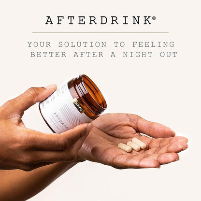 AfterDrink (New Look - Same Formula) | Restore Pills with Milk Thistle, Dihydromyricetin DHM, Vitamin B, Ginger & Other Herbal Extracts, Made in USA (144)