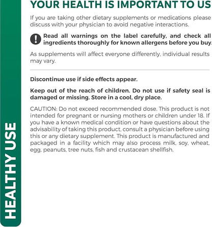 Immune Support Supplement (Non-GMO) Elderberry Vitamin 500mg Immune 60 Vegetarian