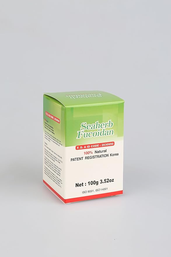 [Pill Type] 100% Natural Brown Seaweed Extract Fucoidan USFDA Passed (ID Code 2030950) (100g Bottle)