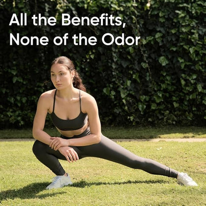 Sports Research Odorless Garlic Oil Pills (1000mg) with Parsley & Chlorophyll - Non-GMO Verified, Vegan Certified & Gluten Free - 150 Plantgel Capsules