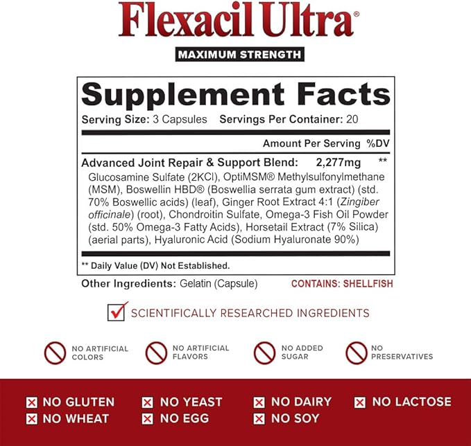 Joint Health & Support Supplement 60 Capsules