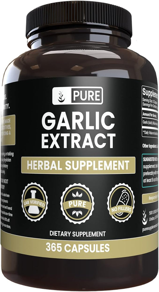 Pure Original Ingredients Garlic Extract (365