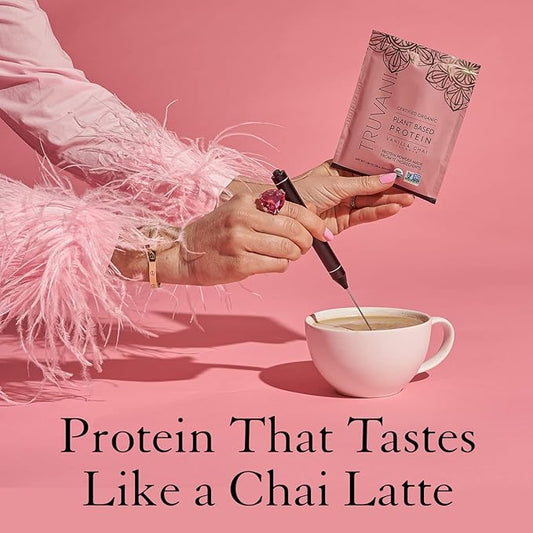 Truvani Vegan Pea Protein Powder 20g Organic 1 Serving