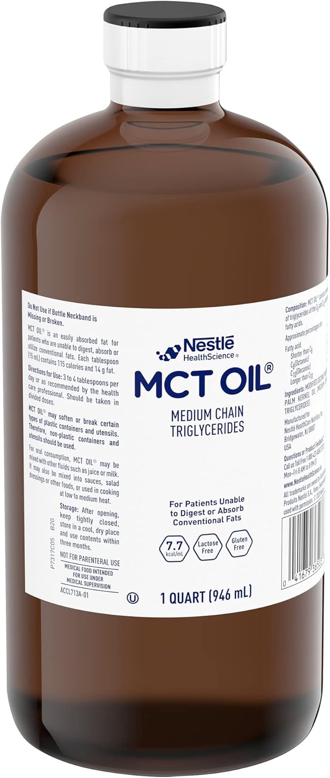 Nestle Mct Oil, for Digestive Problems, 1 EA