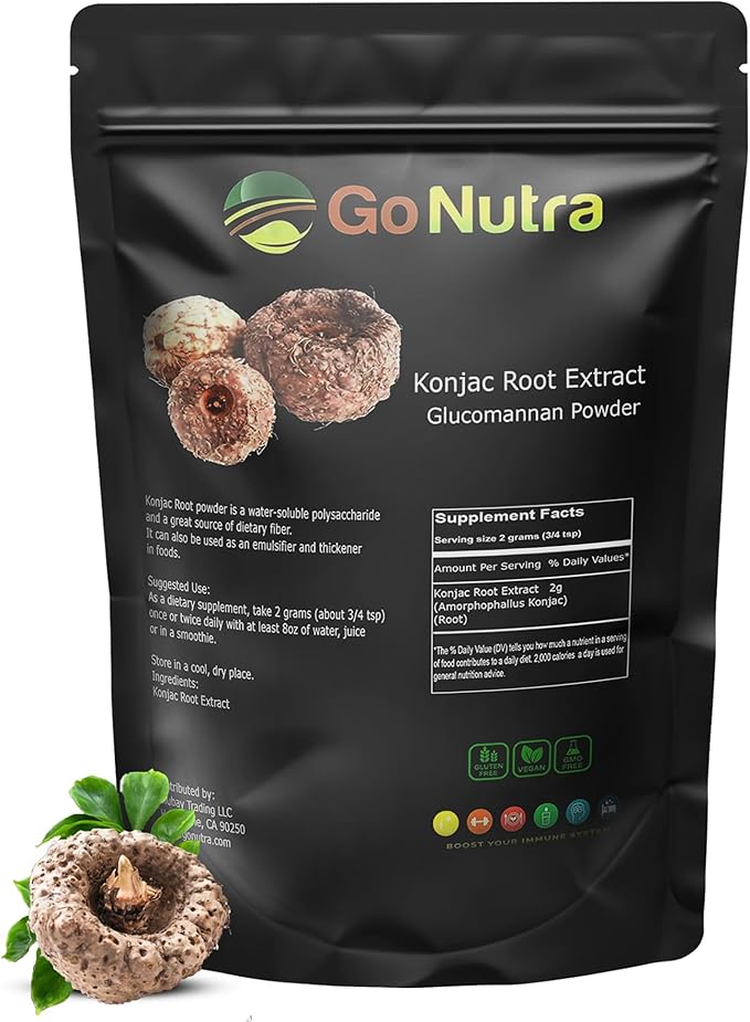 Konjac Root Extract Powder. Glucomannan Powder, 2.2lb 1kg 1kg