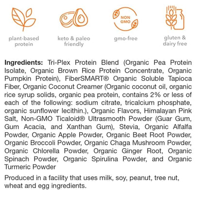 310 Nutrition - Vegan Organic Plant 0 Grams 28 Servings