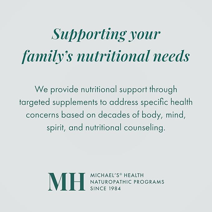MICHAEL'S Health Naturopathic Programs Kidney Factors 60 Vegetarian 20 Servings