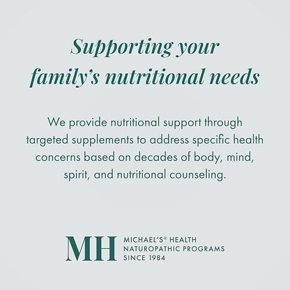 MICHAEL'S Health Naturopathic Programs Kidney Factors 60 Vegetarian 20 Servings