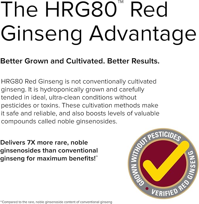 Terry Naturally HRG80 Red Ginseng Male Power 48 Capsules 16 Servings