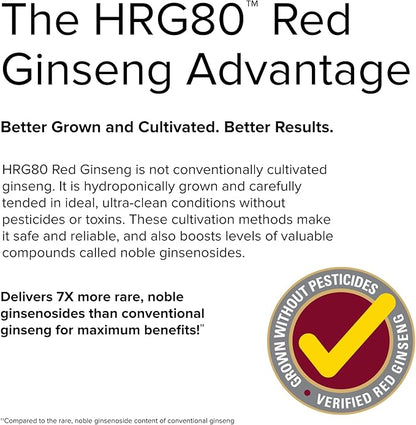 Terry Naturally HRG80 Red Ginseng Male Power 48 Capsules 16 Servings