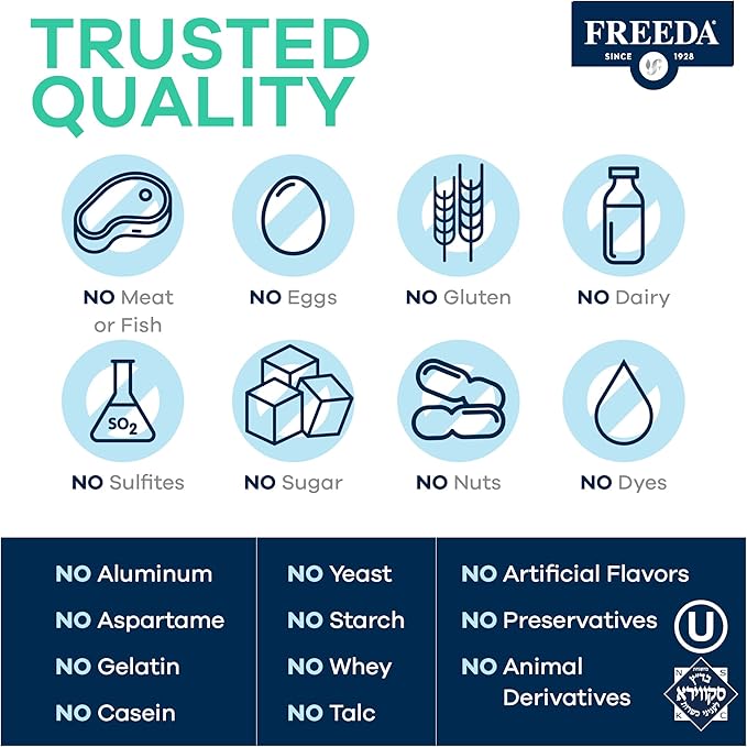 Freeda Senior Multivitamin 60 and 60 Plus 60 Plus (250 Count)