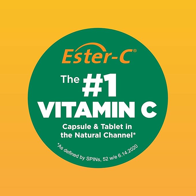 American Health Ester-C with Citrus Bioflavonoids Capsules 500 mg, 240 Count 1), 120 120 Servings