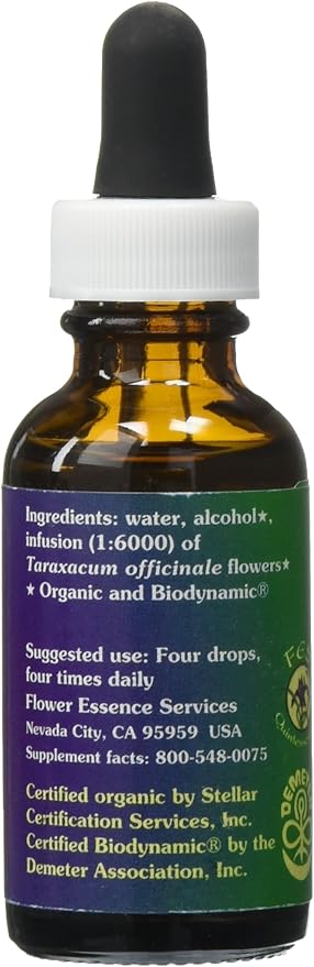 Flower Essence Services Dropper Herbal Supplements, 1 Ounce