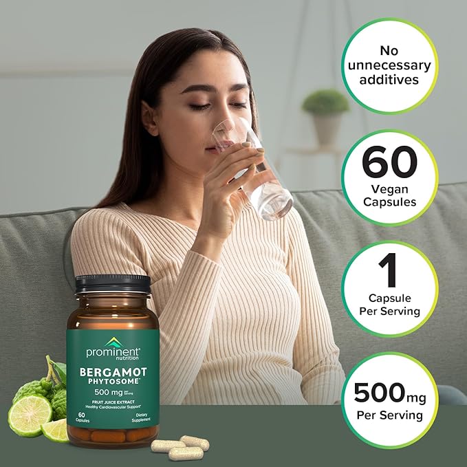 Bergamot Phytosome™ Supplement 500 mg, 60 Day