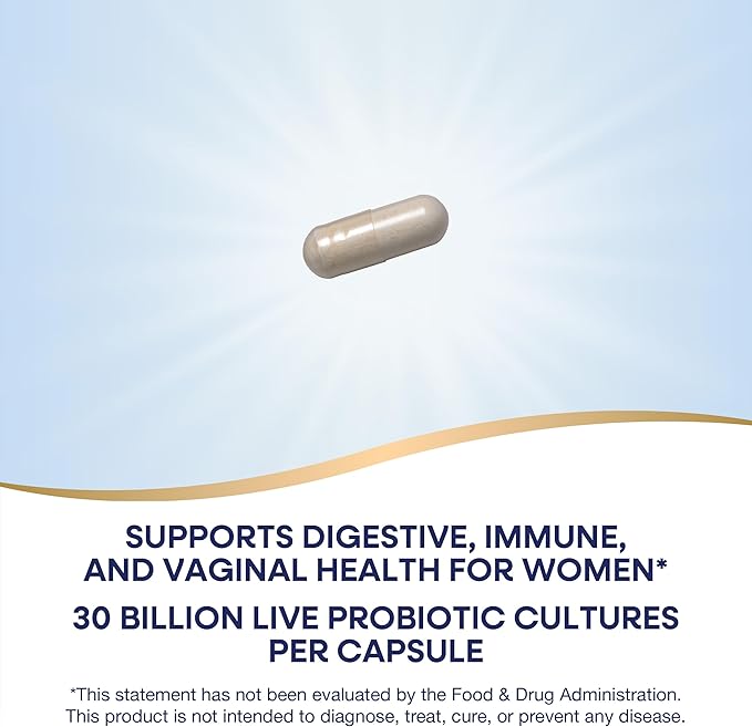 Nature's Way Fortify Daily Probiotic 30 Billion 10 Strains, 30 Capsules