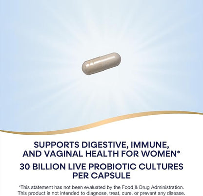 Nature's Way Fortify Daily Probiotic 30 Billion 10 Strains, 30 Capsules