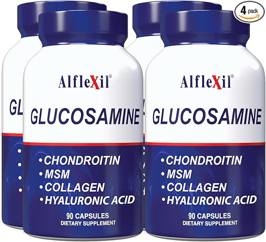 Glucosamine - Chondroitin - MSM - 90 Capsules 4 Pack