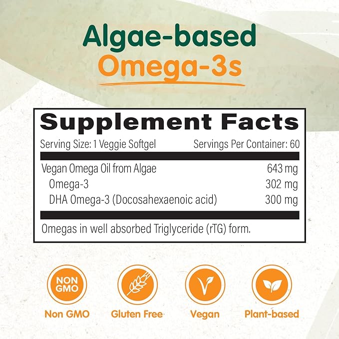 OmegaVia Vegan Omega-3 (2 PACK)