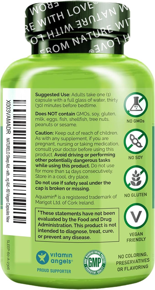 NATURELO Sleep Aid 60 Vegan