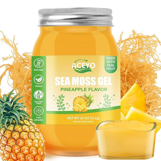 (18 OZ) Irish Sea Moss Gel 102 Vitamins