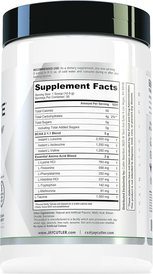 Cutler Nutrition Generate EAA and BCAA Powder: Best Branched Chain Amino Acids Supplement with Essential Amino Acids, 5g BCAAs, 2g EAAs for Lean Muscle Mass | Pina Colada, 30 Servings