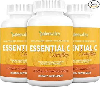 Paleovalley Essential C Complex 3 Pack, 450mg -