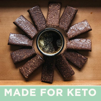 Keto Bars The Original Keto Snack Bar, Gourmet Simple Ingredients Low Carb, No Sugar, Rich in Ketogenic Fats, The Perfect KetoBars Snacks for Keto Diet Food Products (12 Pack, 1.65 oz)