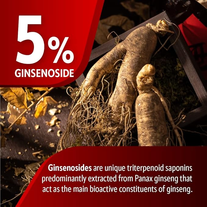 Korean Red Panax Ginseng Capsule 2 2 Value 3140mg (Ginsenoside 5%)