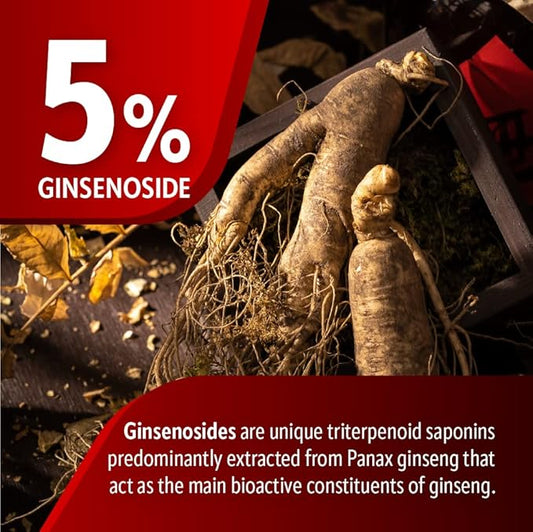 Korean Red Panax Ginseng Capsule 2 2 Value 3140mg (Ginsenoside 5%)
