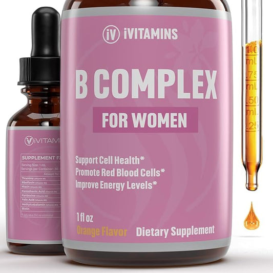 B Complex Vitamins for Women B12 Complex 1 fl