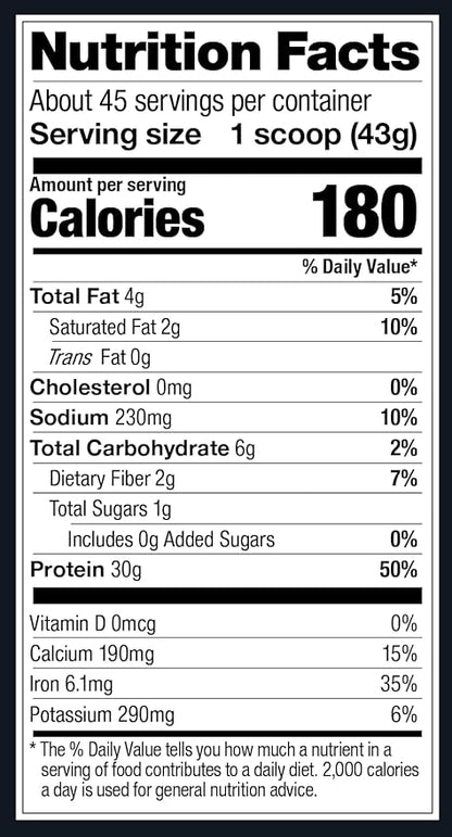 Vega Premium Sport Protein Peanut Butter 4lb 4.1 4.1 oz