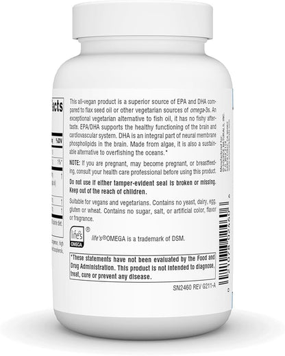 Source Naturals Vegan Omega 3s Epa-Dha* 300mg 90 Softfgels