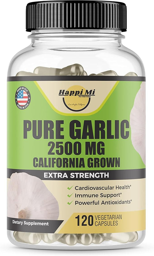 Garlic Capsules 2500mg 40 Day