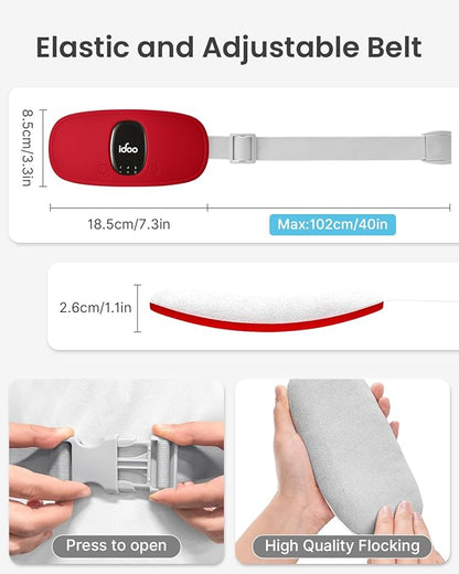 iDOO Wearable Heating Pad, FSA HSA 3 Heat 3 Massage