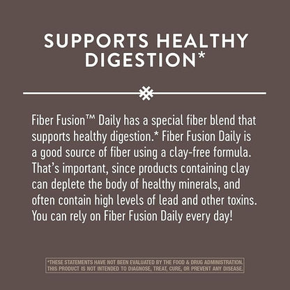 Nature's Way Fiber Fusion Daily Supplement, 150 Vegan